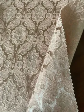 nice polyester cotton jacquard fabric