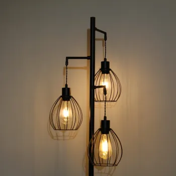wrought iron floor lamp