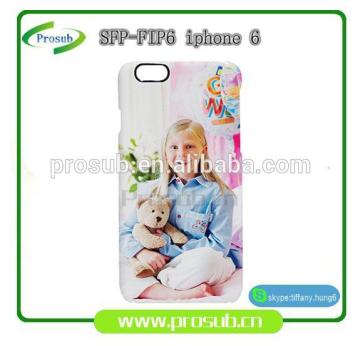3d film sublimation diy blank cell phone case cover skin for SFFIP6