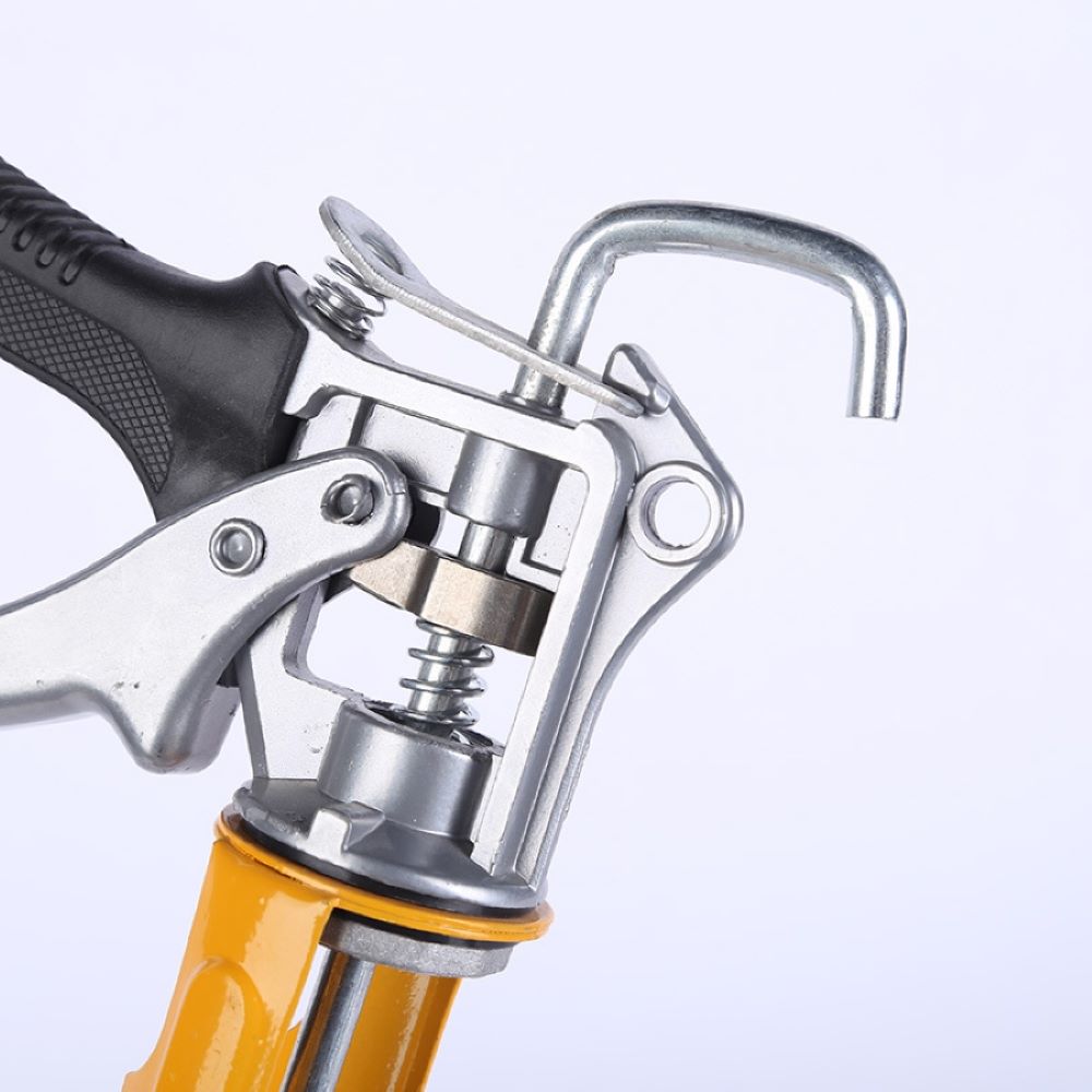 Extreme duty smooth hex rod caulking gun