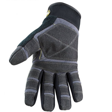 Custom Gray Cotton Warm Equipment Training Gloves