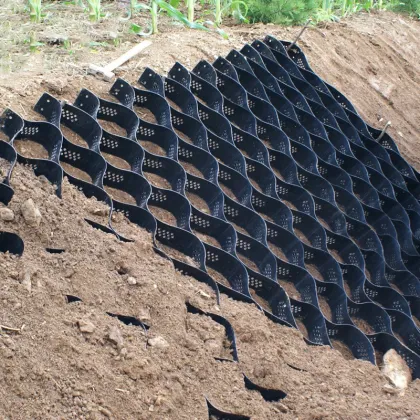 Slope Solution Terram HDPE/PP Geocell for Road Construction