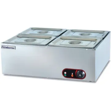 High Quality Commercial Stainless Steel 4-Tank Bain Marie Food Warmer