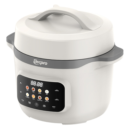 Electric Pressure Cooker With 8 Menu Options