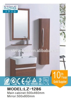 Modern style new design white free standing bathroom vanity