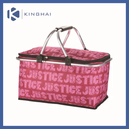 woven shopping basket/carry shopping basket/collapsible shopping basket