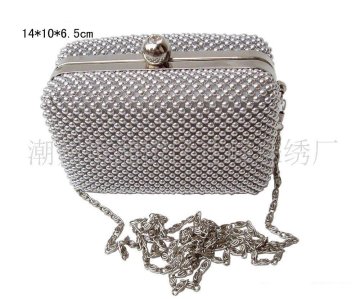 2012 aluminum mesh metal frame handbag G6007
