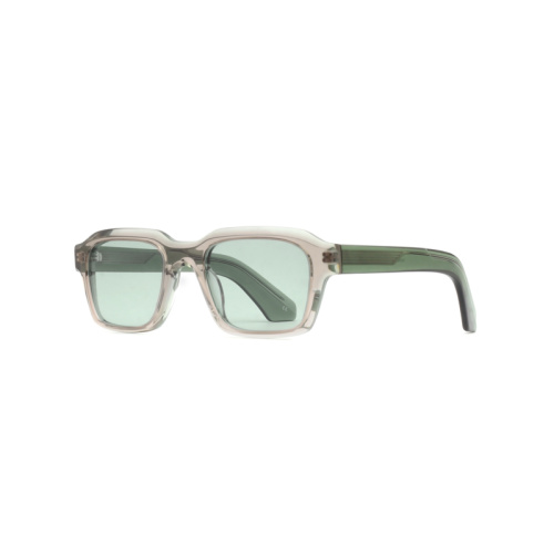 Vintage quadratische Schrägaketat -Schatten Sonnenbrillen Sonnenbrille