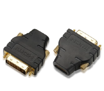 Adapter male DVI(24+1) signals into female HDMI hdmi to usb cable adapter