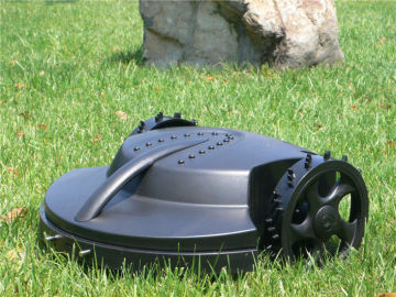 five colors intelligent auto mower, lead-acid battery robot lawn mower garden equipment