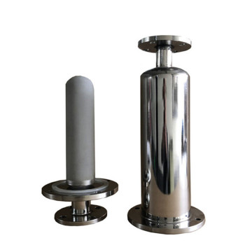 Stainless steel titanium rod filter