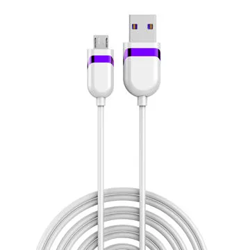 Micro USB Data Cable, White, Plug-and-play and Hot Swap Functions