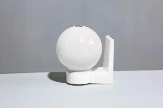 LED white round lampshade