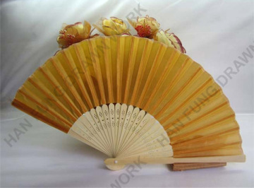 japanese style customzied fabric fan