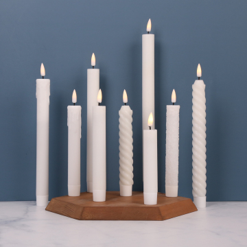 flame Paraffin Wax 5 Hours Timer White Christmas
