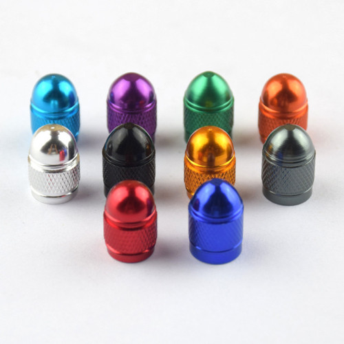 Automobile bicycle tire bullet valve cap