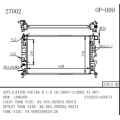 Radiateur pour Opel Vectra B 1.6 OEM 1300160