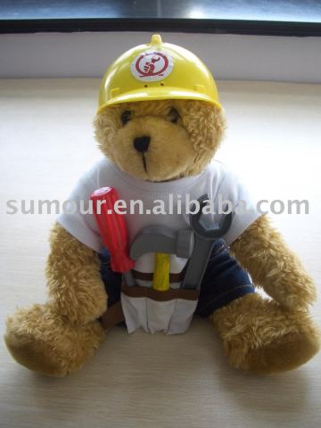 10" Vocational Teddy Bear