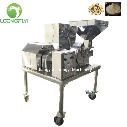 Cashew nut folium mori garlic mill machine