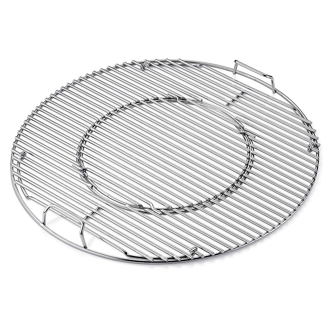 stainless steel portable BBQgrill grate round grill mesh