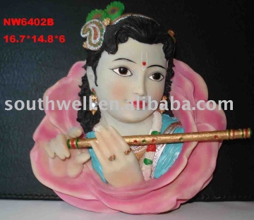 polyresin crafts (Hindu god statue as plate )