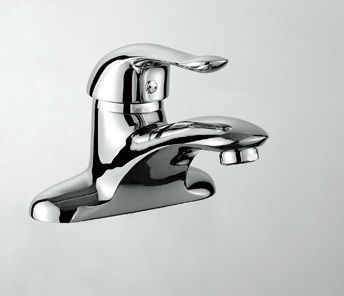 single lever basin faucet,bathroom chrome plating basin tap, single handle deck mounted basin faucet