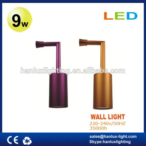 9W CE RoHS led Wall light