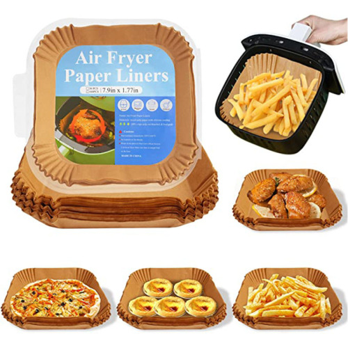 High Quality Square Shape Air Fryer Disposable Paper