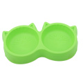 Cute Puppy Slow Down Eating Feeder Cat Shape Dish Bowel New Plastic Pet Dog Feeding Food Bowls Prevent Obesity Dogs Supplies