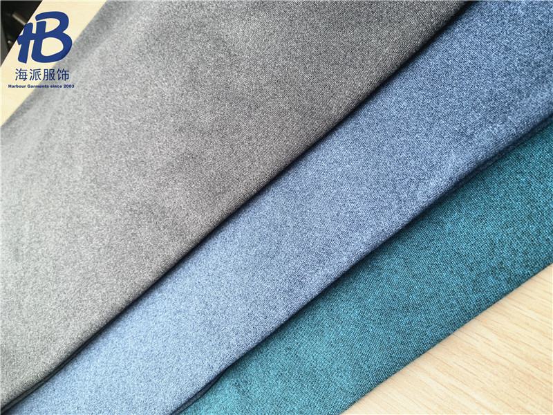 POLY BRUSHED MELANGE FLEECE