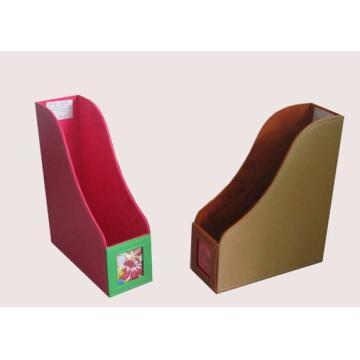 pvc file holder with label