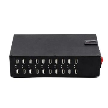 20 Ports USB Charger with lights 200W Power