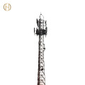 High quality overlap monopole tower communication tower