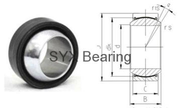 Spherical Plain Bearing GEG140ET-2RS