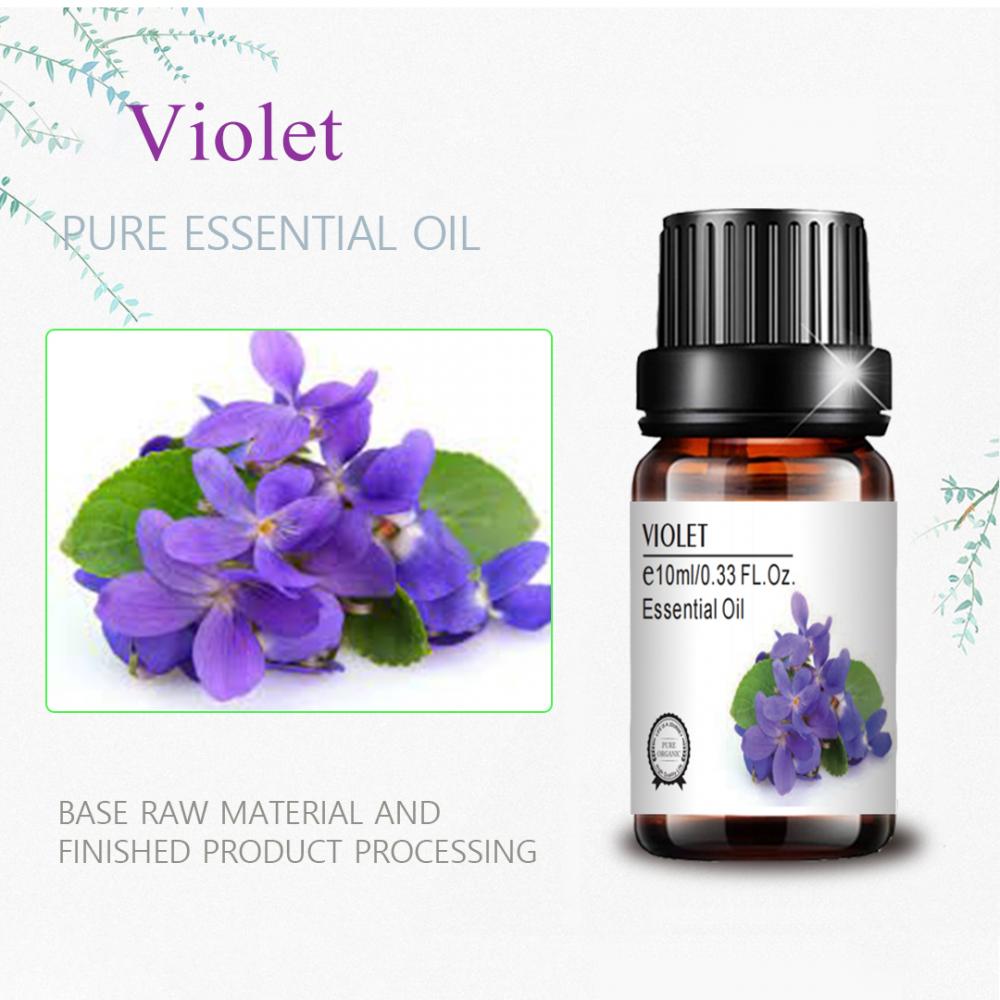 Label Privat Kelas Kosmetik 10ml Aroma Minyak Esensial Violet