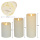 Plastic Outdoor Waterproof Led Flameless Pillar Candles