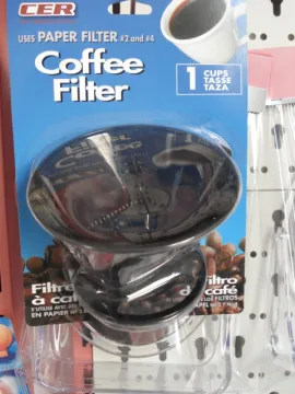 professional factory satisfactory cold brewing coffee filter/multifunctional coffee cone dripper