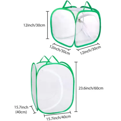 Folding Butterfly Grasshopper Cage