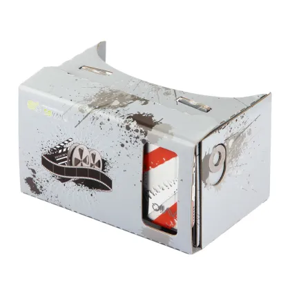 2017 latest 3d glasses custom Google cardboard 3d vr box