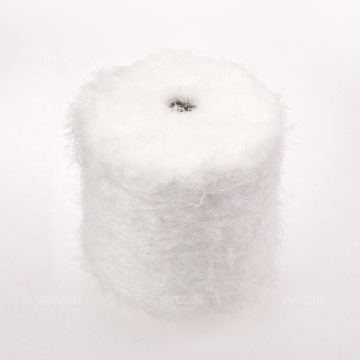 13NM 100% Polyester Fancy Feather Imitate Mink Hair Yarn for Knitting Sweater Scarf