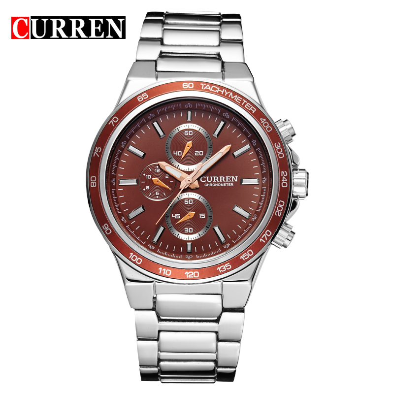 Luxury Brand Stainless Steel Band Men Watches Women