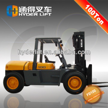 Best price 10ton low mast forklift