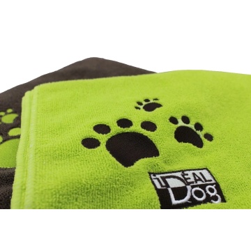 Serviette de bain sèche en microfibre pour chien