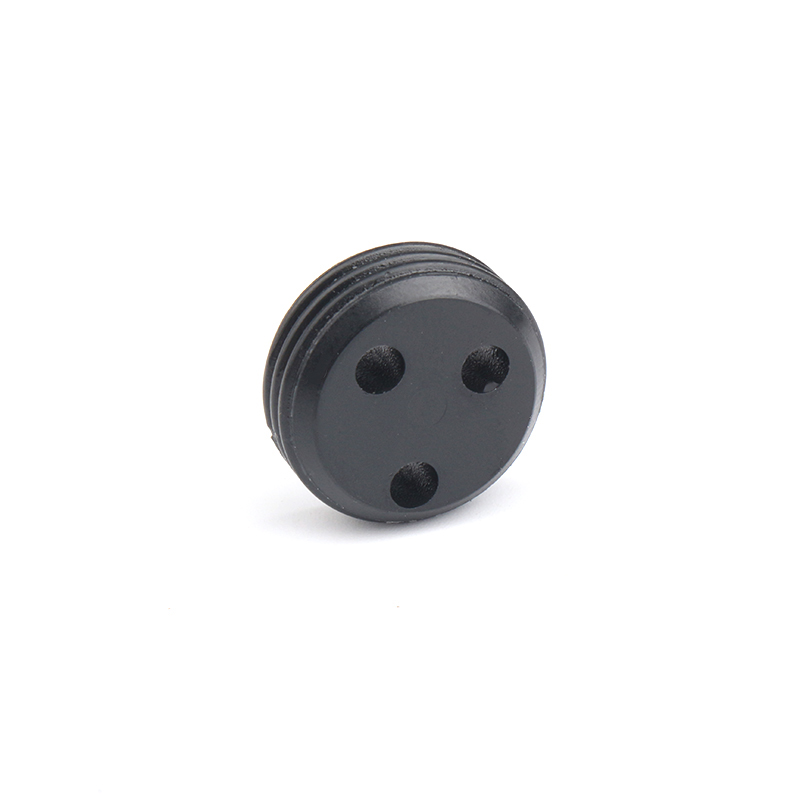 OEM Custom Round Sealing Plug Plate Dust-proof Rubber Stopper for RFID Bin Tags
