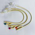 Disposable 3 Way Latex Foley Balloon Catheter