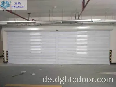 Aluminium Automatische und manuelle Rollschild -Shutter -Garagentür