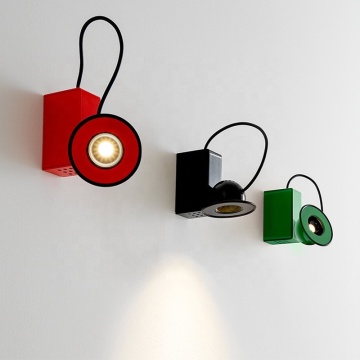 Magnetic Adjustable Rotation Wall Sconce Lamp for Modern Kids' Bedrooms