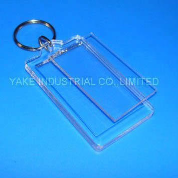 Rectangular Blank Keychain