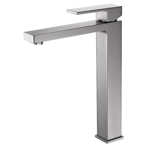 Chrome Brass Single Hole Single Handle Bathroom Faucet