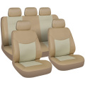 Set ordinario completo Cubiertas de asiento de automóvil de cuero de lujo